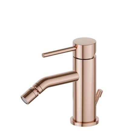 Newform XT Смеситель для биде, 1 отв., с донным клапаном, цвет: PVD copper bronze