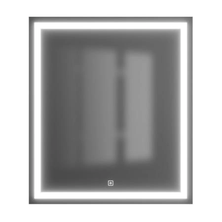 Зеркало для ванной Uperwood Tanos 70 x 80 см, с led-подстветкой и подогревом
