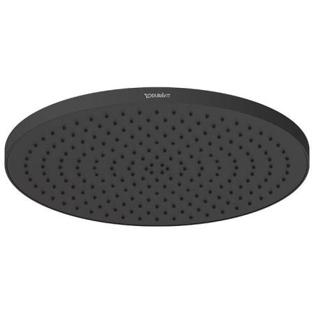 Duravit Shower Верхний душ Ø23см., 1 режим, настенный/потолочный, цвет: черный матовый