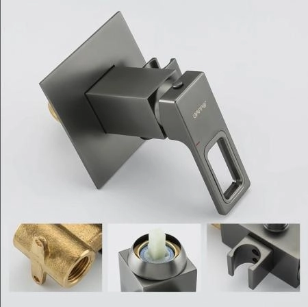 Гигиенический душ Gappo G7217-9 встроенный оружейная сталь