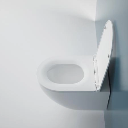 Унитаз ESBANO FORTEX-53T торнадо безободковый подвесной белый 530x360x360