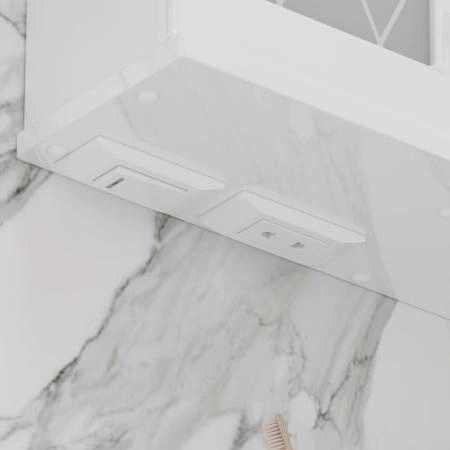 Зеркало-шкаф с LED подсветкой Volna Milena 55 левое белый глянец