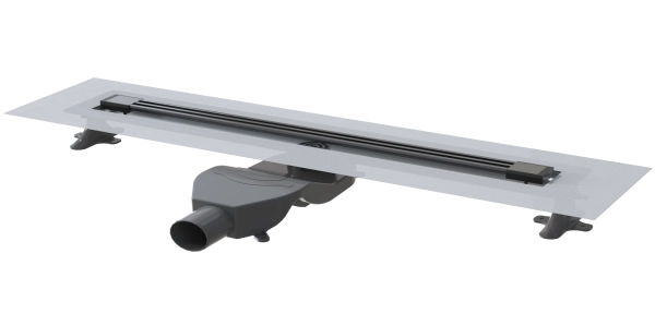 Душевой лоток Boheme B&T INFINITY 80см, нерж.сталь GUN METAL 981-80-GM