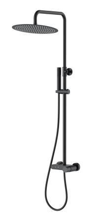 Стойка для душа Boheme STICK DIAMOND Matt Black 128-BB