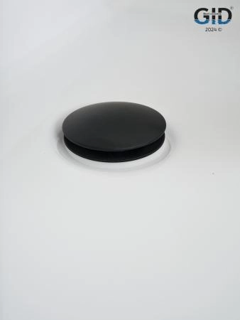 Донный клапан Gid универсальный G-59BM 76605K черный матовый 7x7x10