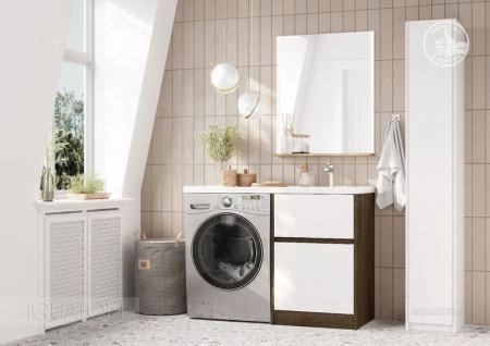 Тумба под раковину AQUATON Лондри 60 Дуб Кантри без фасада 1A266901LHDY0