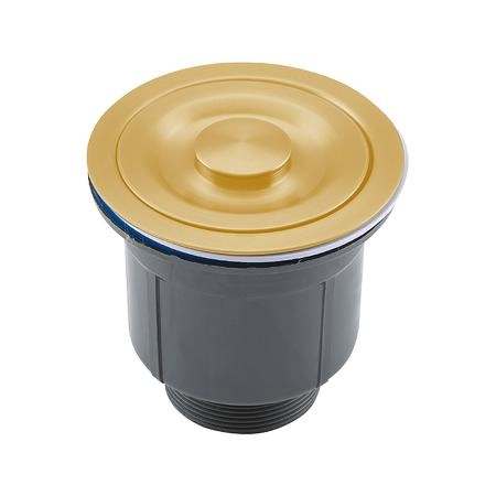 Кухонная мойка GAPPO GS7246-3 с коландером, золотой сатин
