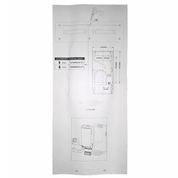 Сушилка для рук G-teq 1650 PW скоростная