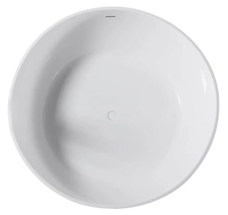 Акриловая ванна ABBER AB9279MB отдельностоящая цвет черный матовый