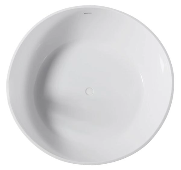 Акриловая ванна ABBER AB9279MB отдельностоящая цвет черный матовый