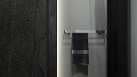 Штанга для полотенца двойная 45 cm  ARTWELLE Regen 831145A хром