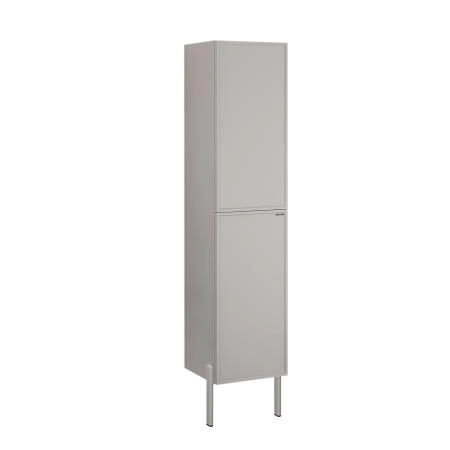 Шкаф-колонна Comforty Мадрид-40Н 00-00022669CF серый шёлк для комплектации с ножками