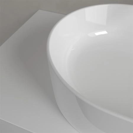 Villeroy&Boch Collaro Раковина накладная, 56x36х14.5см., без отв., цвет: альпийский белый