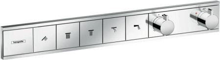 Hansgrohe 15384000 RainSelect Термостат для 5 потребителей, хром
