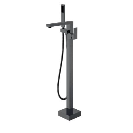 Смеситель напольный Boheme QUBIC Shine Gun Metal 479-SGM
