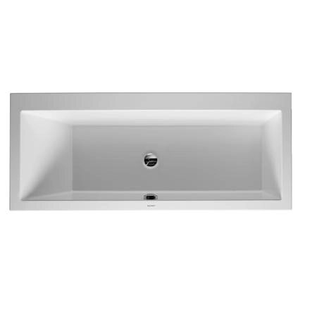 Duravit VERO Ванна 170х75см, акриловая, прямоугольная встраиваемая или с панелями, наклон спины слева, цвет: белый