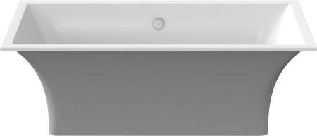 Ванна GOOD DOOR Мадрид 170х80 литьевой мрамор серый