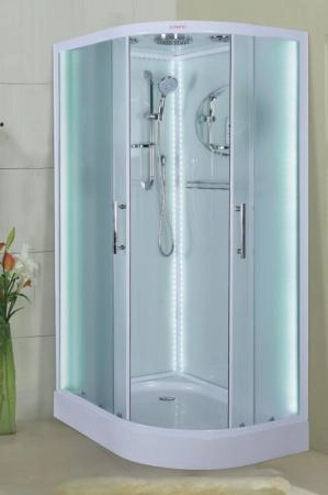Душевая кабина Esbano Led ES-L115CR L/R, 115x85 см