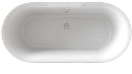 Ванна GOOD DOOR Венеция 170х80 литьевой мрамор белый