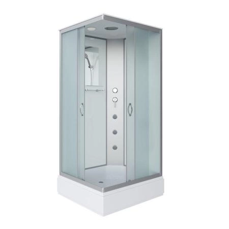 Душевая кабина Niagara NG-33984-14QG 900х800х2150 средний поддон  26см стекло матовое