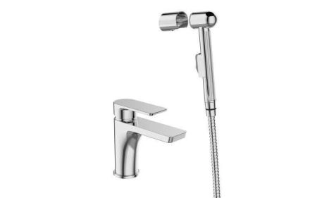 Смеситель с гигиеническим душем ESKO BERLIN BR 27H хром