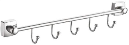 Планка 5 крючков Fixsen KVADRO FX-61305B-5