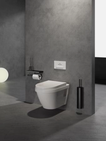 Туалетный ершик в комплекте WONZON & WOGHAND, Черный матовый (WW-V4601-MB)