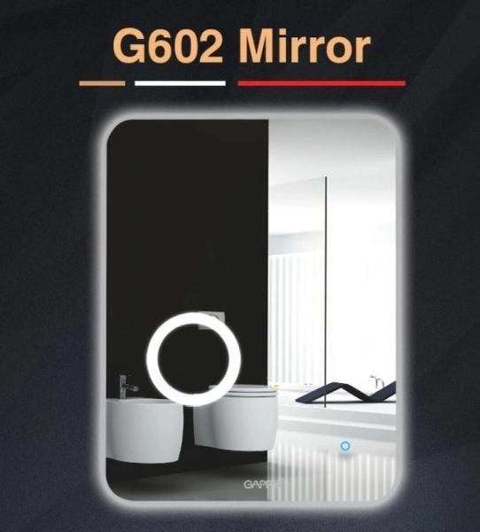 Зеркало Gappo с подсветкой G602 600*800