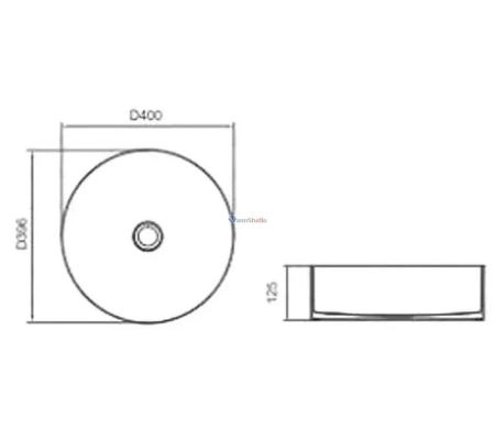 Раковина Gappo GX101-3 Cатин золотой нерж.сталь на столешницу
