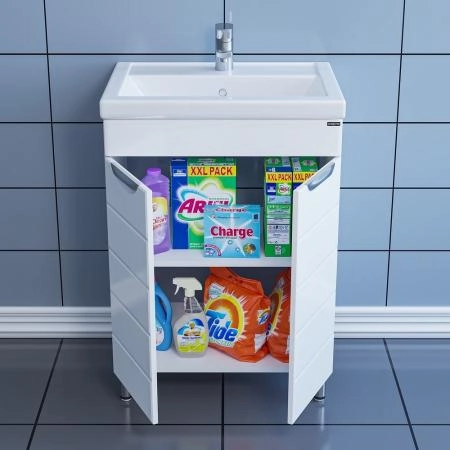 Тумба под раковину СаНта Родос 60 206012N, напольная (ум.Фостер60)