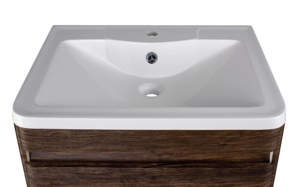 Тумба подвесная Style Line Атлантика 60, Люкс старое дерево, PLUS