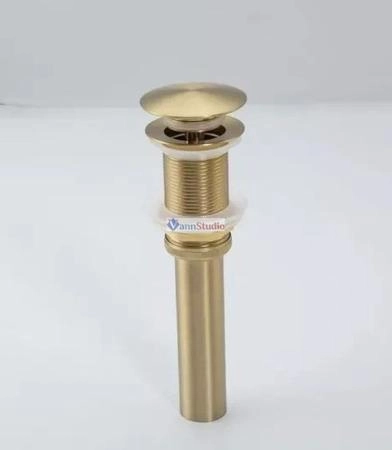 Раковина Gappo GX101-3 Cатин золотой нерж.сталь на столешницу