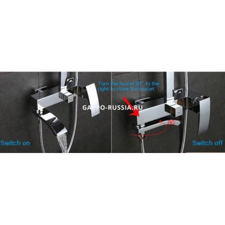Душевая система Gappo G2407 хром