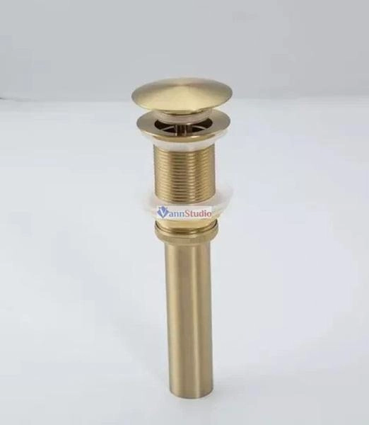 Раковина Gappo GX101-3 Cатин золотой нерж.сталь на столешницу