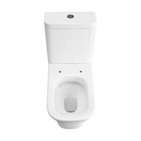 Roca The Gap Square Унитаз моноблок 36x65см, с горизонтальным выпуском, цвет: белый