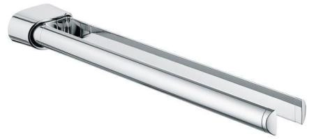 Полотенцедержатель KEUCO Elegance 11620010000 двойной 340 мм, поворотный, хром