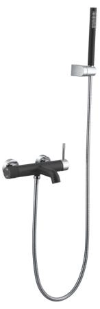 Смеситель для ванны Boheme Uno. Black Chrome 463-BCR