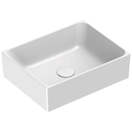Catalano Premium Раковина 45x35см накладная, без отв., цвет: белый матовый