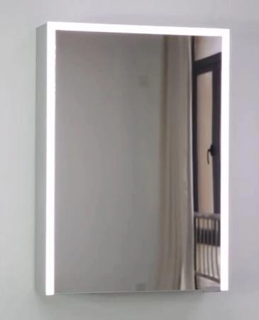 Зеркальный шкаф ESBANO ES-5005 LED подсветка сенсор, с розеткой 500x700X150