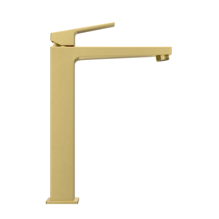 Смеситель VitrA Minimax Square  A4372425EXP однорычажный брашированное золото латунь