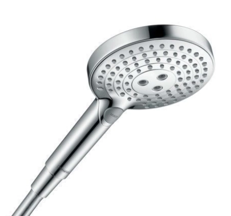 Hansgrohe Raindance Select S 120 3jet P душевая лейка, 3 типа струи: Rain, Whirl Air, PowderRain, цвет хром