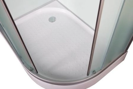 Душевая кабина Esbano 115x85 асимметричная матовое стекло ESKB115CRR