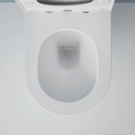 Унитаз ESBANO CLAVEL-53T торнадо безободковый подвесной белый 530x360x360