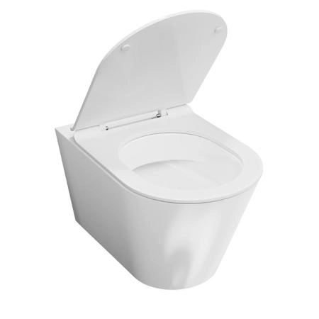 Унитаз Kerama Marazzi PLAZA MODERN ПЛАЗА МОДЕРН PLMR.wc.02 подвесной безободковый, белый глянцевый