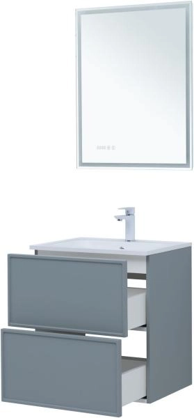Тумба под раковину Aquanet Арт 60 мисти грин