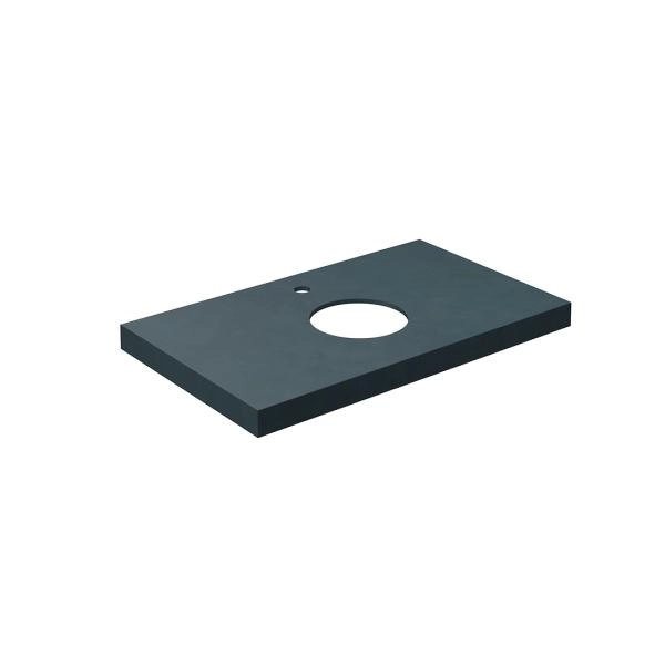 Столешница Kerama Marazzi CANALETTO КАНАЛЕТТО CN80.DD507320R Столешница из керамогранита Про Чементо 80x48, синяя тёмная матовая