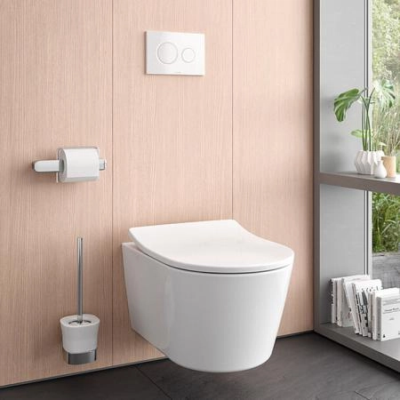 TOTO RP Унитаз подвесной NEW 54x38x33см, с сиденьем TC513F, цвет: белый