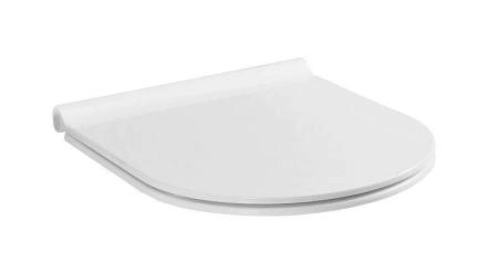 Крышка для унитаза Boheme Bianco Slim 966-W Белый глянец