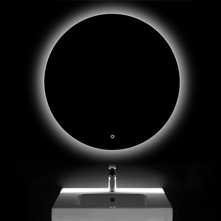 Roca Luna Зеркало круглое 80см, с LED-подсветкой по периметру, с сенсорным выключателем с диммером