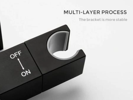 Гигиенический  душ Gappo G7207-60 встраиваемый термостат, чёрный